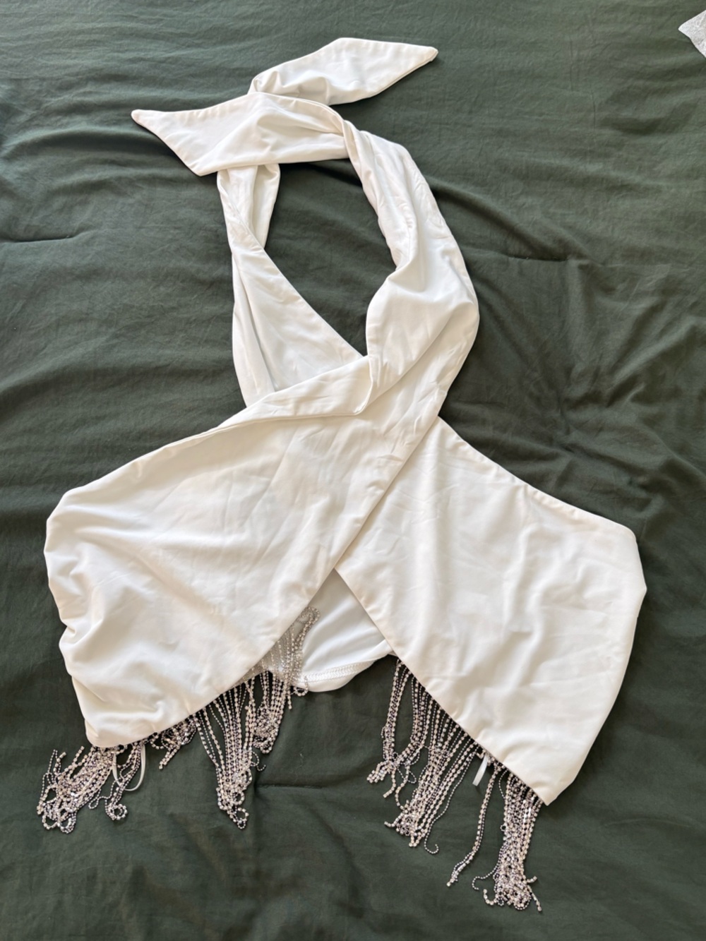 NWT 12th Tribe White Bandeau Top